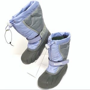 SOREL Kids Insulated Snow Boots Warm Lining